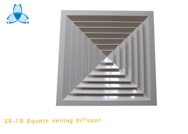 Diffuseur carré en aluminium de fournisseur d'air de plafond