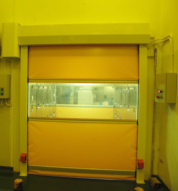 Cleanroom de douche d'air de cargaison avec la porte automatique de volet 1