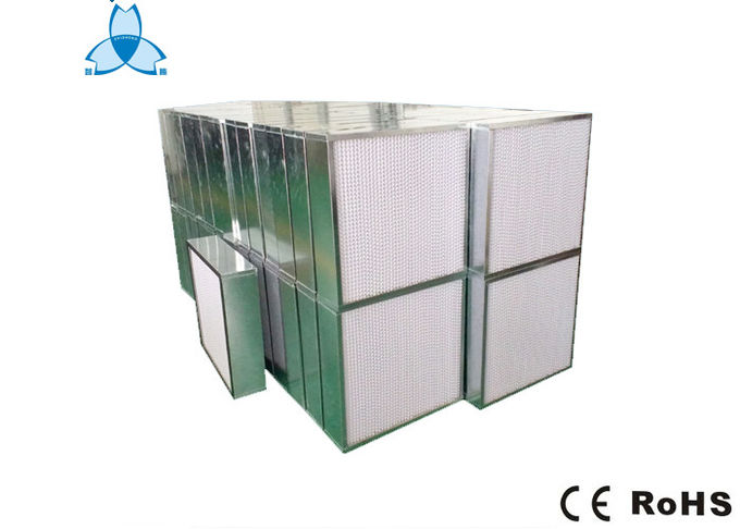 Aluminium plissé profond professionnel de papier du filtre à air 0,3 de H13 Hepa Um pour la pièce propre 0