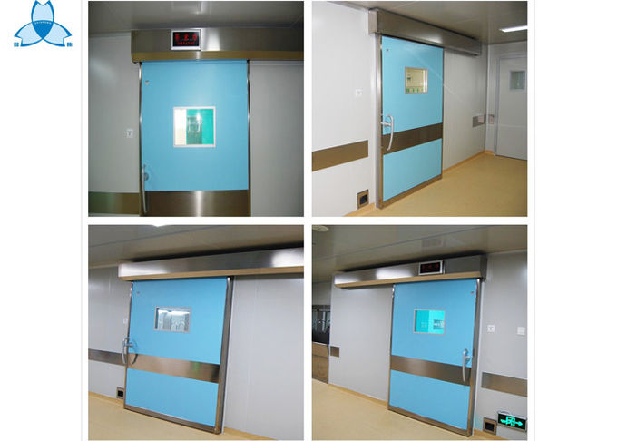 Portes coulissantes d'hôpital d'hôpital simple automatique de filtre à air pour le rayonnement de X Ray protecteur 2