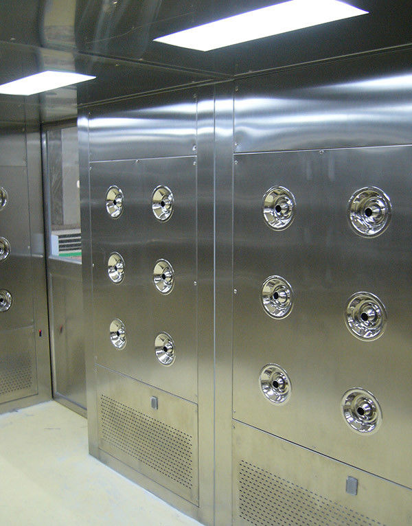 U dactylographient le tunnel automatique de douche d'air pour le Cleanroom d'industrie d'Aerospacevoyage 1