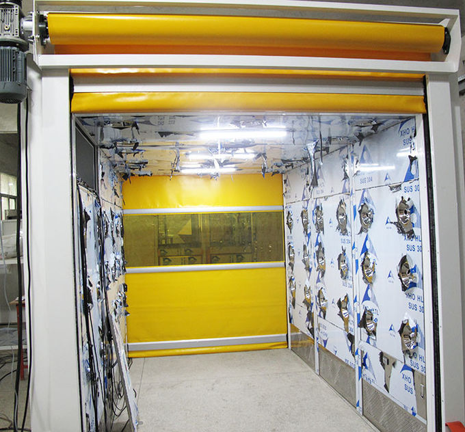 Tunnel de pièce de douche d'air de 3 Modulars, grandes douches d'air de marchandises pour les salles propres 0