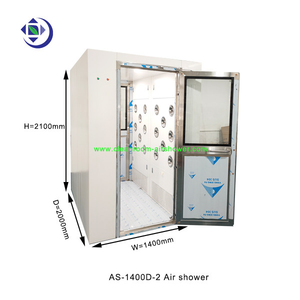Douche à air de salle blanche avec système de contrôle automatique pour 2 à 3 personnes 1