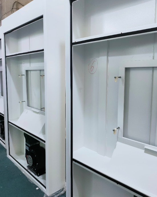 Tunnel de douche d'air de Cleanroom de 500 personnes avec les portes coulissantes automatiques 6