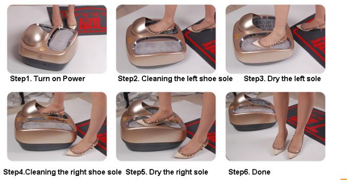 Décapant de chaussure unique à la maison automatique de rouleau de brosse de machine de nettoyage pour le message publicitaire/Chambre 5