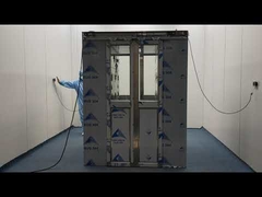Sanitizing air shower room for entrance room.mp4