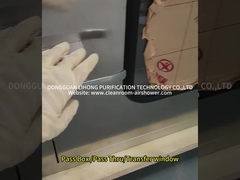 Passage de boîte de passage par la fenêtre de transfert