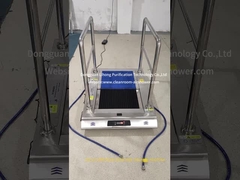 Décapant unique de chaussure automatique : Pièce propre et secteur sanitaire