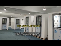 Salle de douche industrielle avec ventilateur centrifuge pour l'industrie pharmaceutique