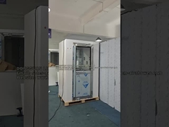 Douche à air en acier inoxydable 304 avec portes de 1200 mm