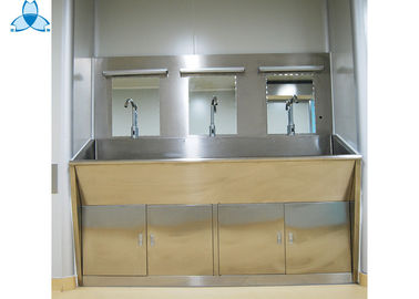 Trois Cabinets de lavage de bassin de salle de bains de main de miroirs avec l'induction automatique de trois positions