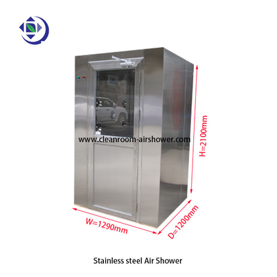 acheter Une pièce de douche d'air de la personne SS304 avec le type manuel de jet de coup de portes d'oscillation/3 manières online manufacture