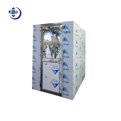acheter Acier inoxydable personnel 304 de pièce de douche de l'air trois avec les portes d'oscillation simples de feuille online manufacture