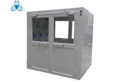 acheter Boîte de passage dynamique de grand secteur, passage de pièce propre par la fenêtre avec de doubles portes d'oscillation de feuille online manufacture