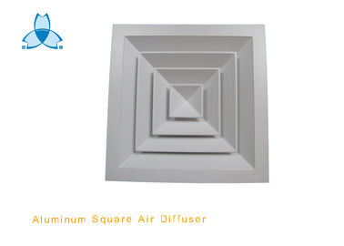 acheter Bas ajustement à quatre voies du diffuseur 450x450mm d'air de plafond de résistance pour le flux d'air d'approvisionnement online manufacture