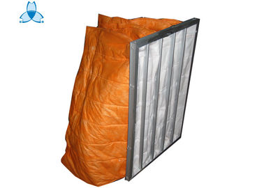 acheter Nettoyage moyen de conduit de la CAHT de filtre à air de poche de l'efficacité F6, basse chute de pression initiale online manufacture