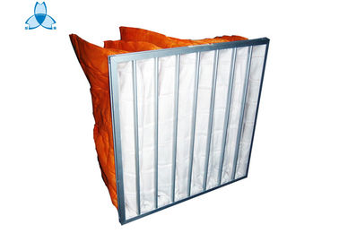acheter Capacité sale élevée de filtre à air orange industriel de poche avec le joint en caoutchouc d'EVA ou de silice online manufacture
