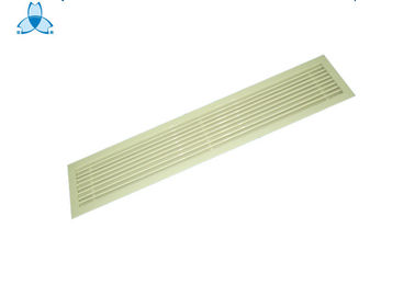 acheter Grille d'aération simple de débattement de barre de retour d'auvent linéaire d'air - 0°/30° pour l'air frais industriel online manufacture