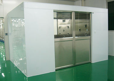 acheter Tunnel de système de douche d'air de Cleanroom d'industrie avec les portes coulissantes automatiques de la largeur 1800 online manufacture