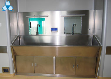 acheter Bassins de main de filtre à air d'hôpital d'acier inoxydable avec des Cabinets pour la personne 2 online manufacture