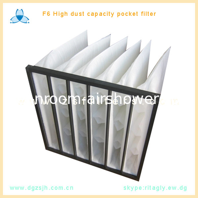 acheter Filtre à air de poche rigide F6 24x24x24 pouces Filtre synétique pour turbines à gaz online manufacture