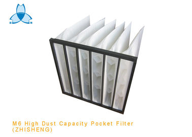 acheter Filtre à air autosuffisant de la poche HEPA de capacité élevée de la poussière M6 pour des turbines à gaz online manufacture