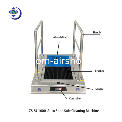 acheter Nettoyeur de semelles de chaussures de voiture Salle blanche et salle sanitaire SS304 20W online manufacture