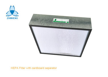 acheter Filtre du cadre HEPA en métal avec le séparateur de papier pour la douche d'air de pièce propre, air manipulant l'unité online manufacture