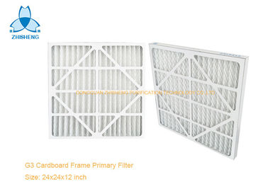 acheter Filtre à air plissé de four à C.A. pré pour le retour d'air au dépoussiérage 90% 5 Um particules, cadre de papier online manufacture