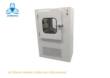 acheter Transfert enclenché électrique Windows de boîte de passage de douche d'air avec le convoyeur de rouleau SS304 online manufacture
