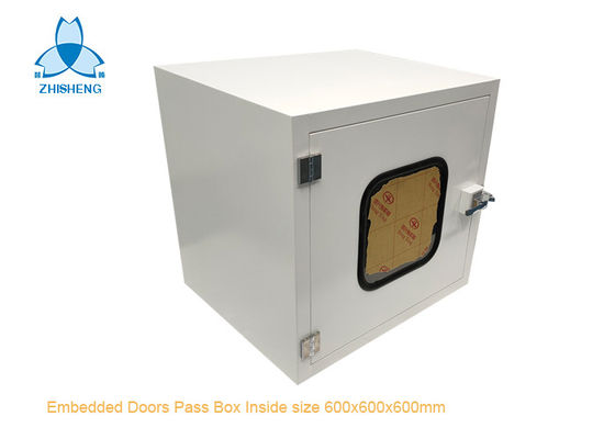 acheter La poudre incorporée de porte a enduit la boîte de passage statique en acier pour la pièce propre online manufacture