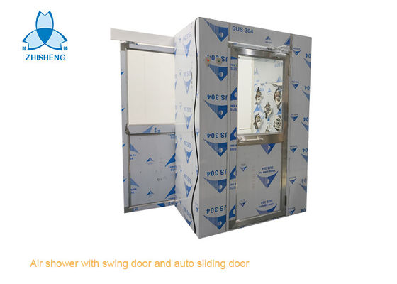 acheter Côté trois soufflant la douche d'air d'acier inoxydable de 1.2mm pour le Cleanroom online manufacture