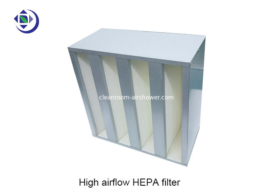 acheter Le contrat HEPA de rendement élevé filtrent 592x592x292mm avec le cadre galvanisé online manufacture