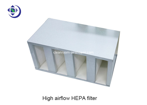 acheter Haut Aiflow filtre galvanisé du contrat HEPA du cadre H13 H14 online manufacture