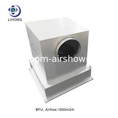 Filtre BFU en acier galvanisé 756 mm x 756 mm x 785 mm pour un environnement de travail propre et sûr