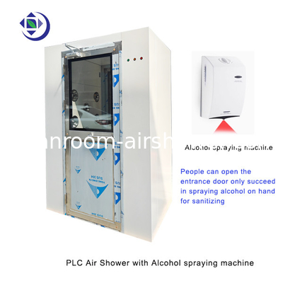 Douche d'air à salle blanche 380v à porte simple ou double Équipement essentiel pour maintenir un environnement de travail propre et sûr
