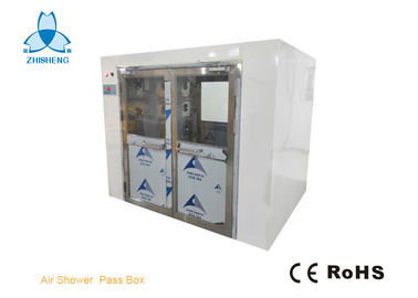 Douches d'air de pharmacie et passage Thrus pour passer des marchandises, double - portes d'oscillation de feuille