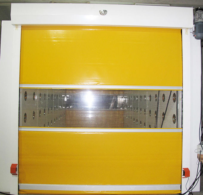 Tunnel modulaire énorme de douche d'air de cargaison avec 3 becs de côtés, portes automatiques de roulement de PVC 0
